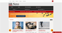 Desktop Screenshot of hrnews.pl